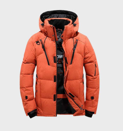 Warm Insulated Men's Winter Parka Coat