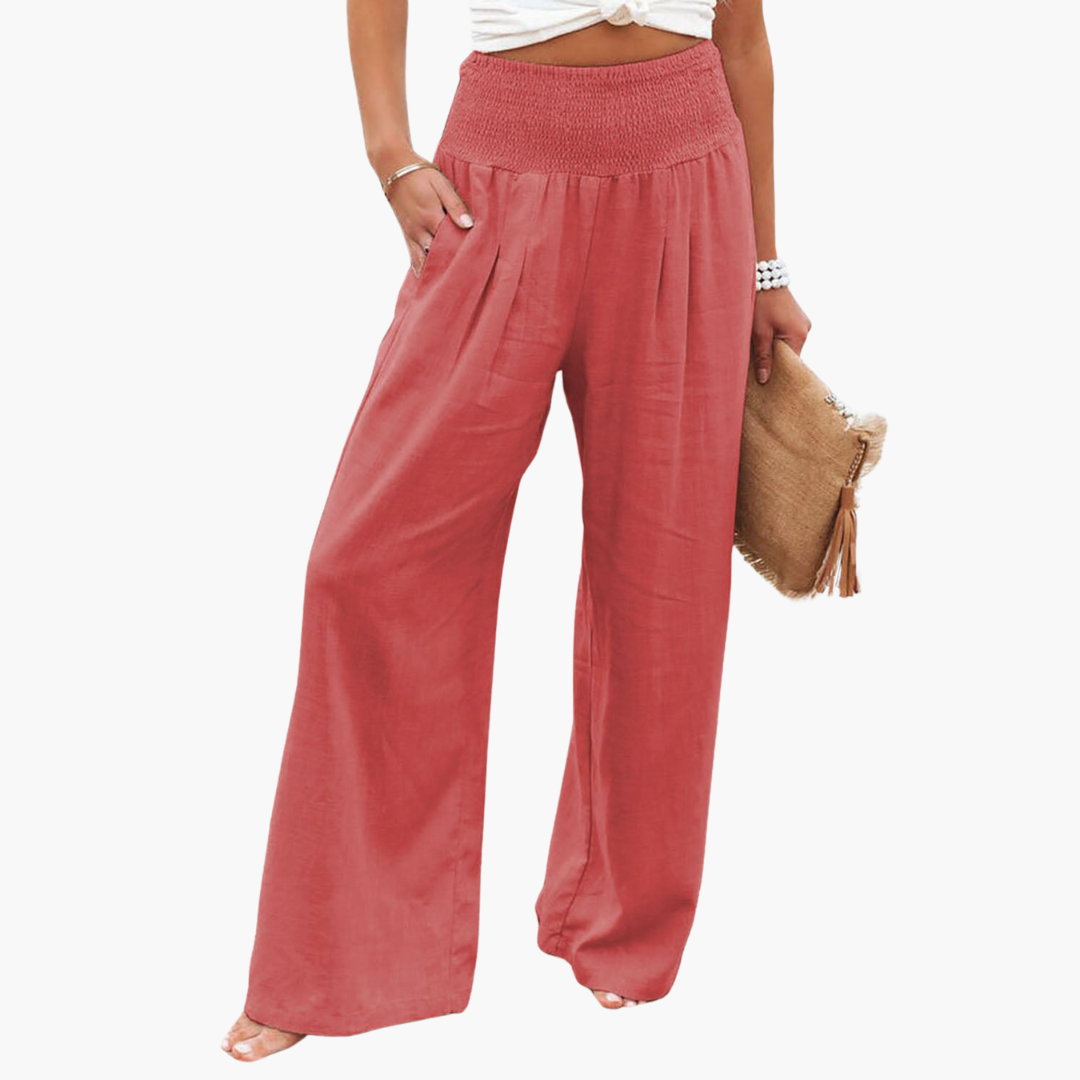 Loose Fit Ladies Summer Trousers