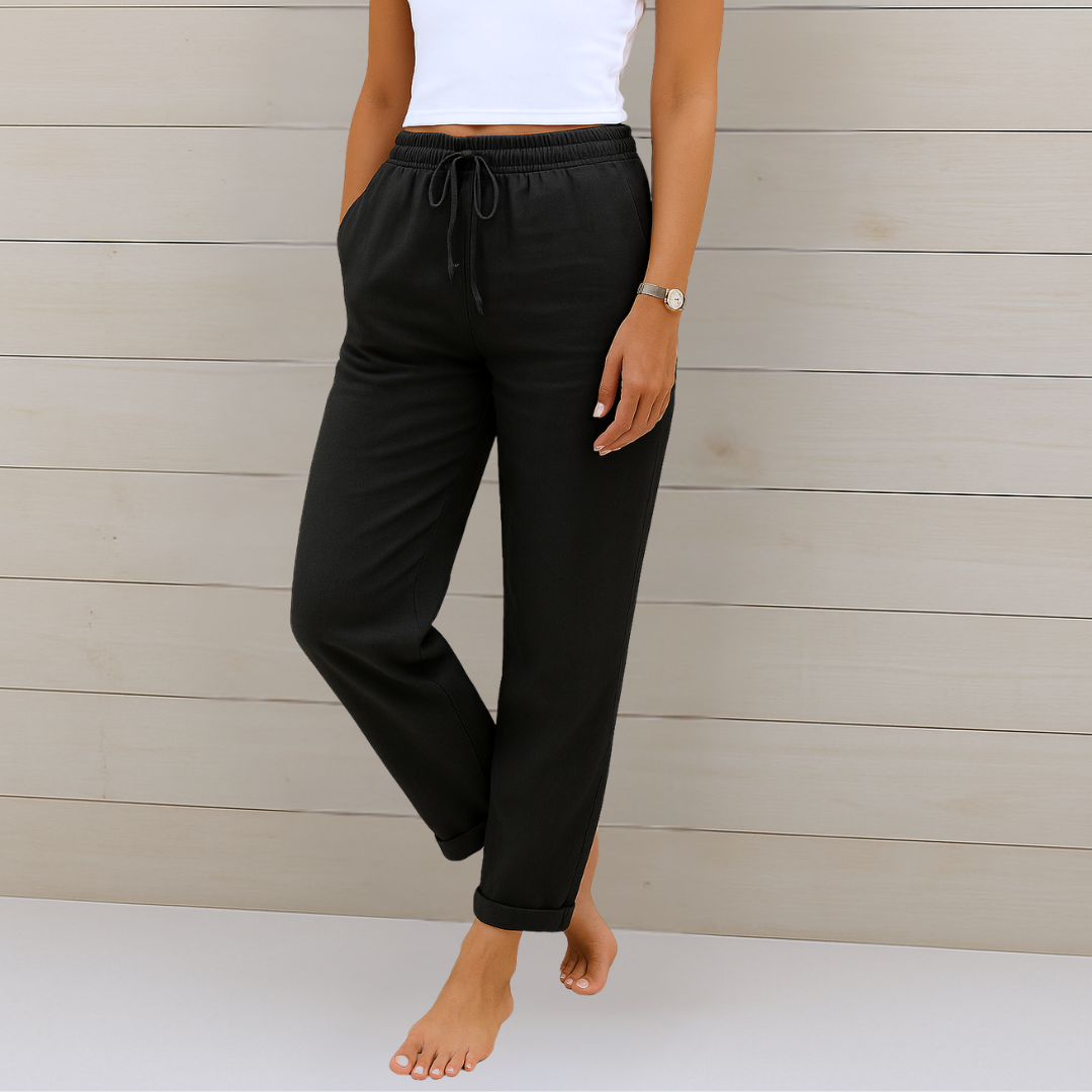 Comfortable Stretchy Pants with Elastic Waistband