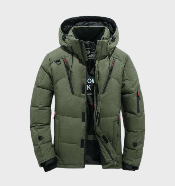 Warm Waterproof Men's Winter Parka Coat