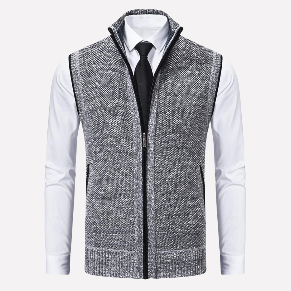 Men's Zipper Front Vest