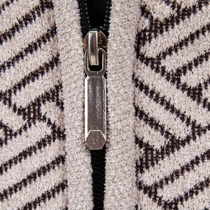 Men's Thick Insulated Full Zip Fleece Jacket