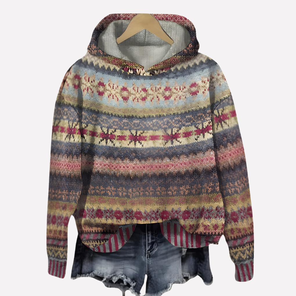 Ladies' Cozy Sweatshirt Hoodie - Olytrend