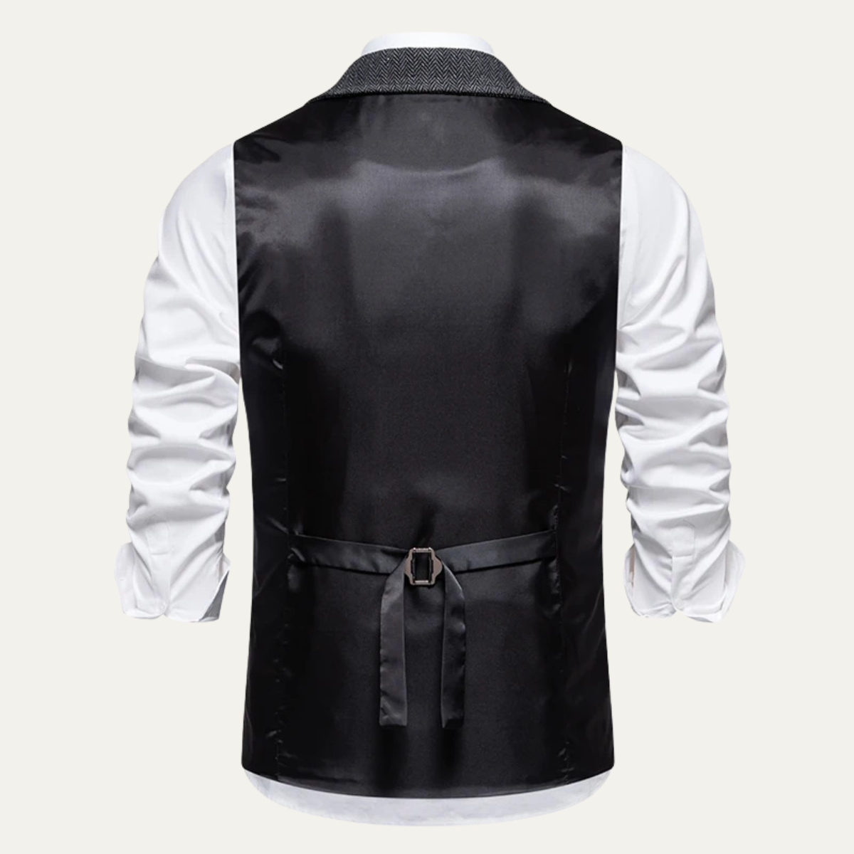 Classic Men's Tweed Waistcoat with Chain