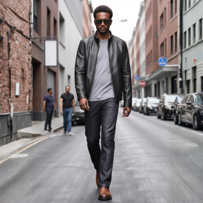 Comfortable Men's Tan Leather Chelsea Boots