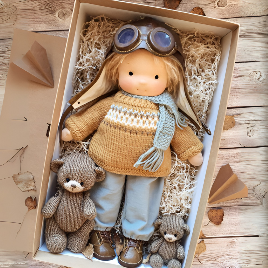 Soft Plush Artisan Baby Doll