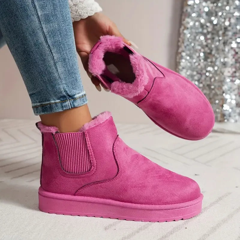 Classic Ankle Short Leather Boots