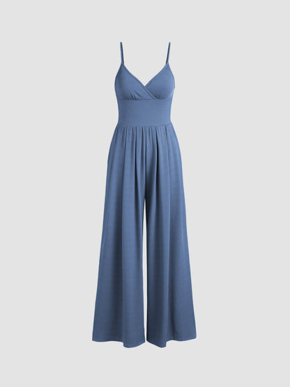 Summer Strapless Wide Leg Jumpsuit for Women
