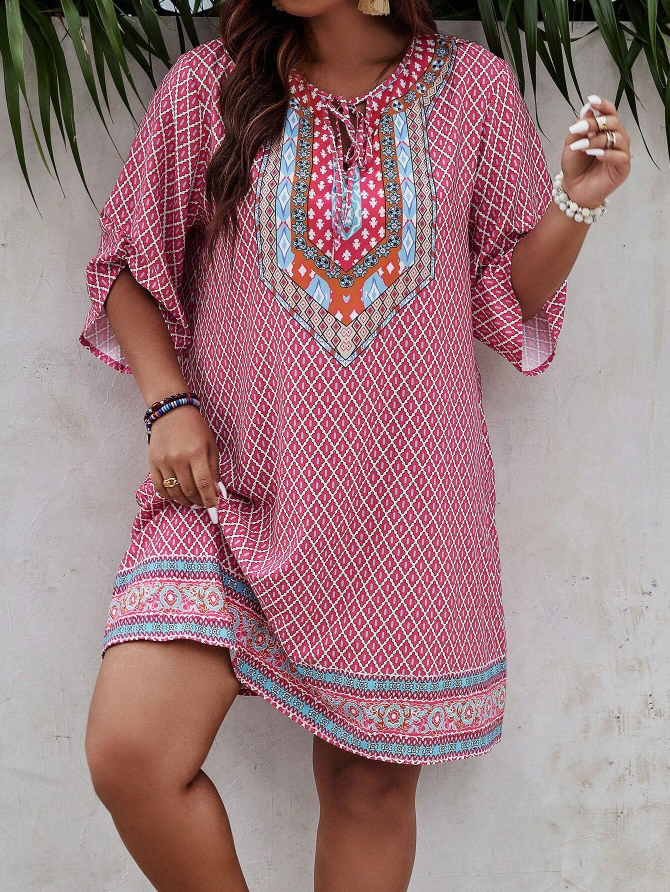 Vintage Chic Women's Dress