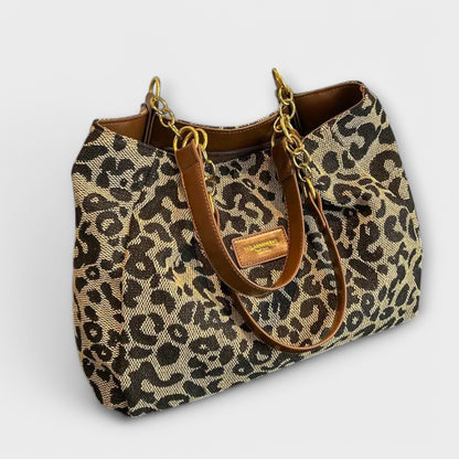 Stylish Animal Print Shopping Bag - Olytrend
