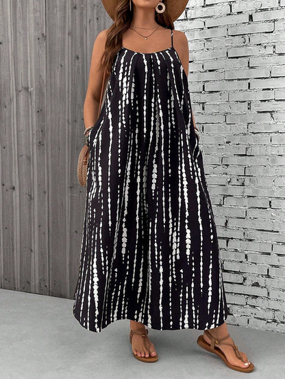 Floral Plus Size Bohemian Maxi Dress