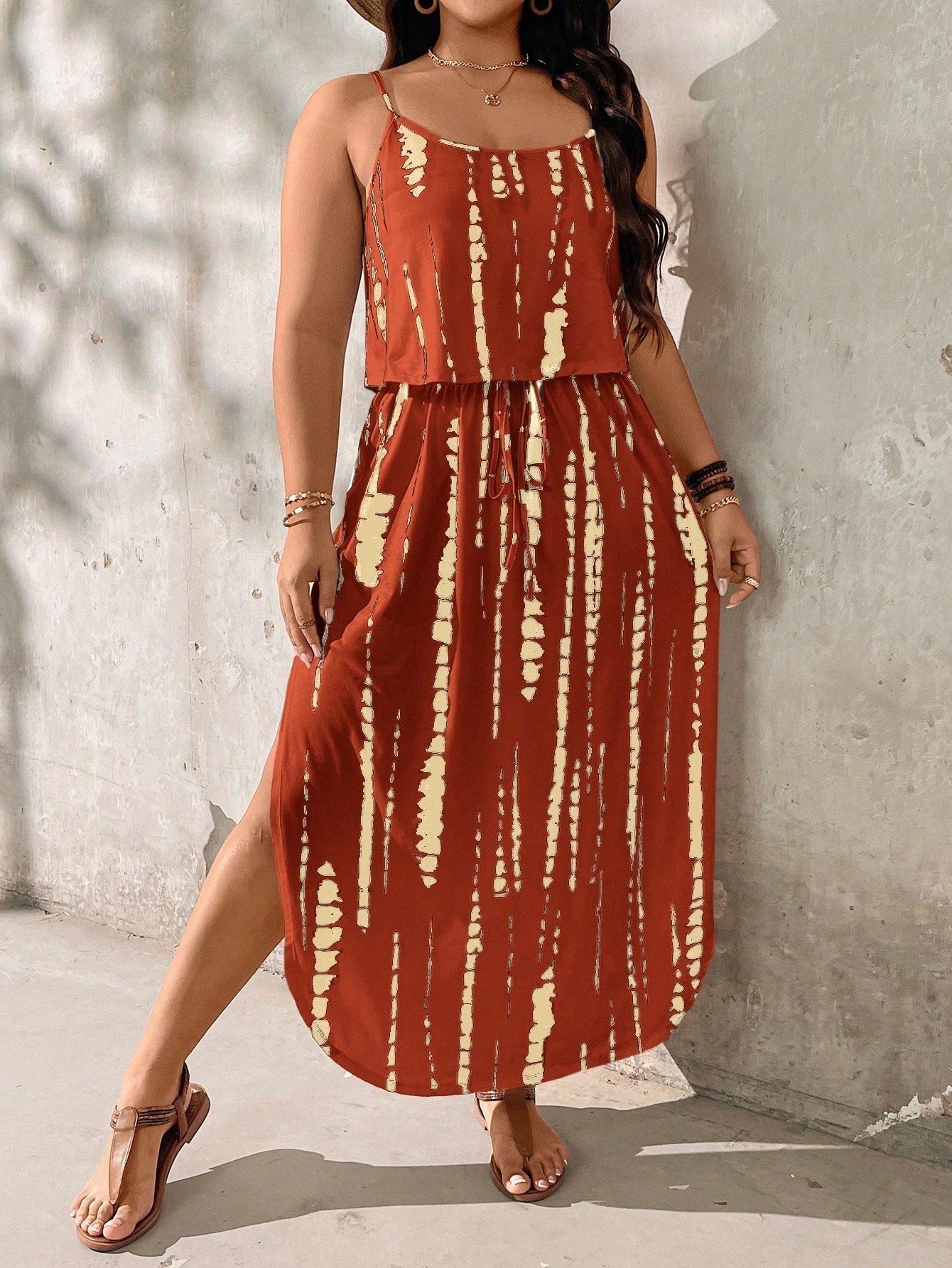 Curvy Women's Summer Clothing Set