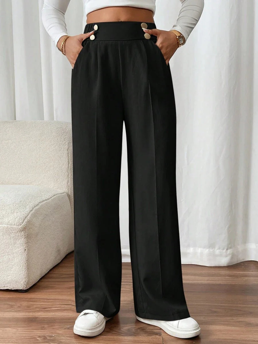 Classic Fit Straight Leg Pants