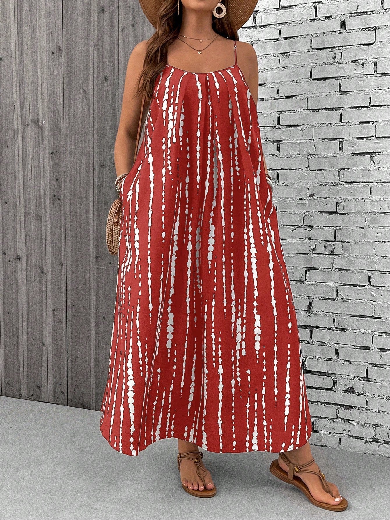 Floral Plus Size Bohemian Maxi Dress
