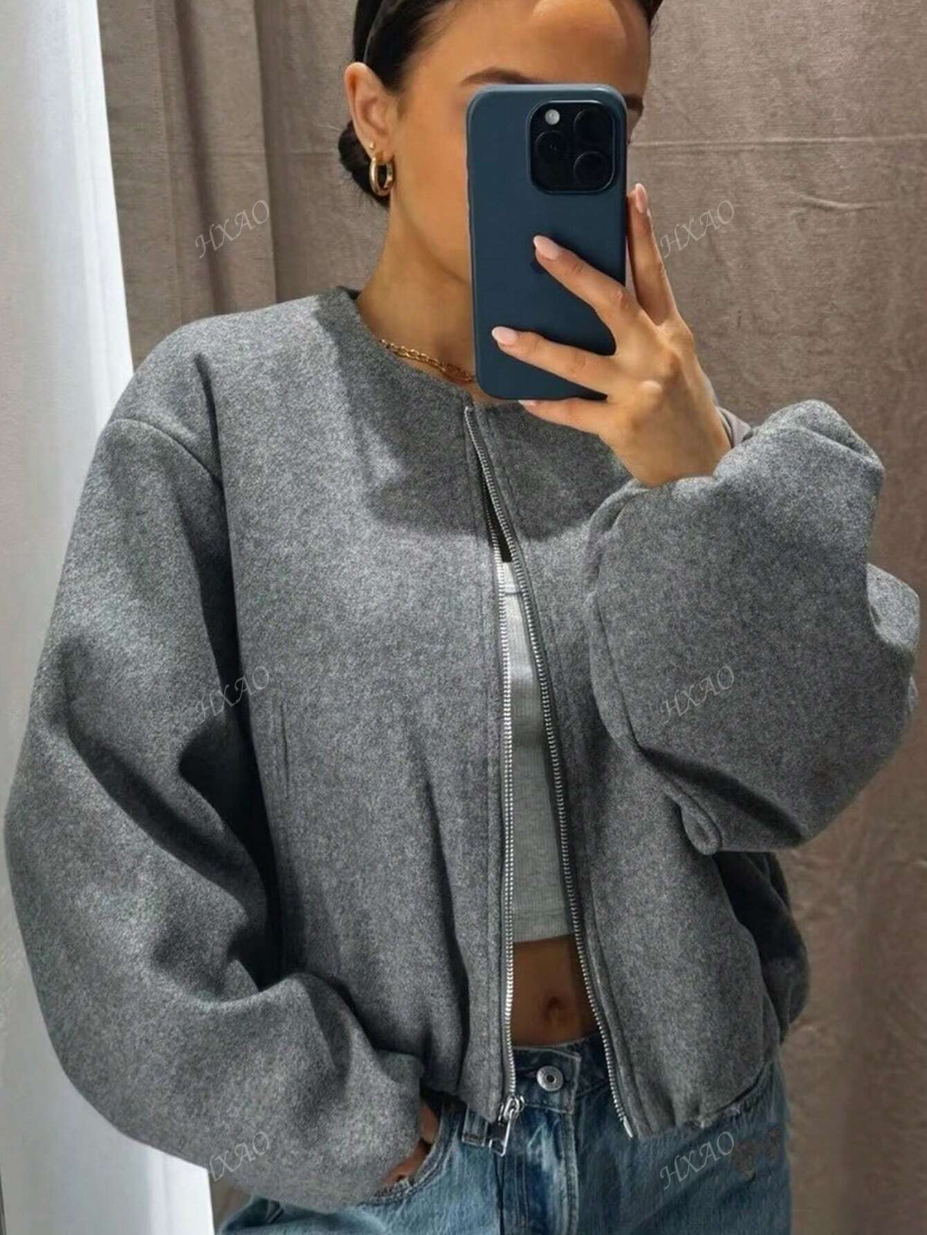 Comfy Soft Velvet Jacket - Nocini