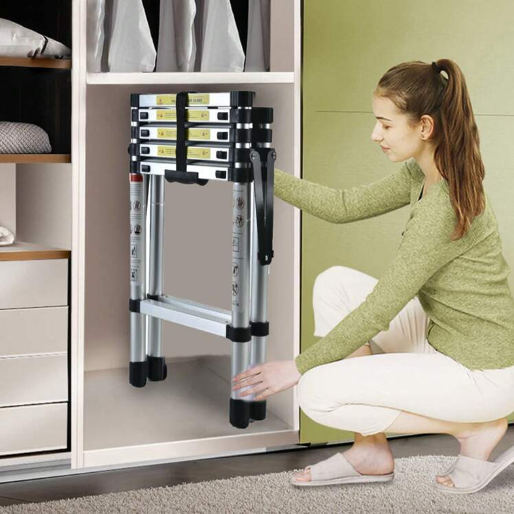 Compact 6FT 7FT Extendable Aluminum Ladder