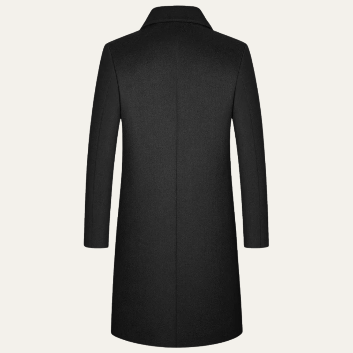Classic Men's Long Wool Winter Coat