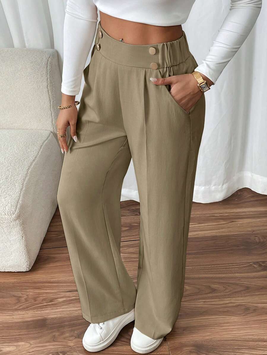 Classic Fit Straight Leg Pants