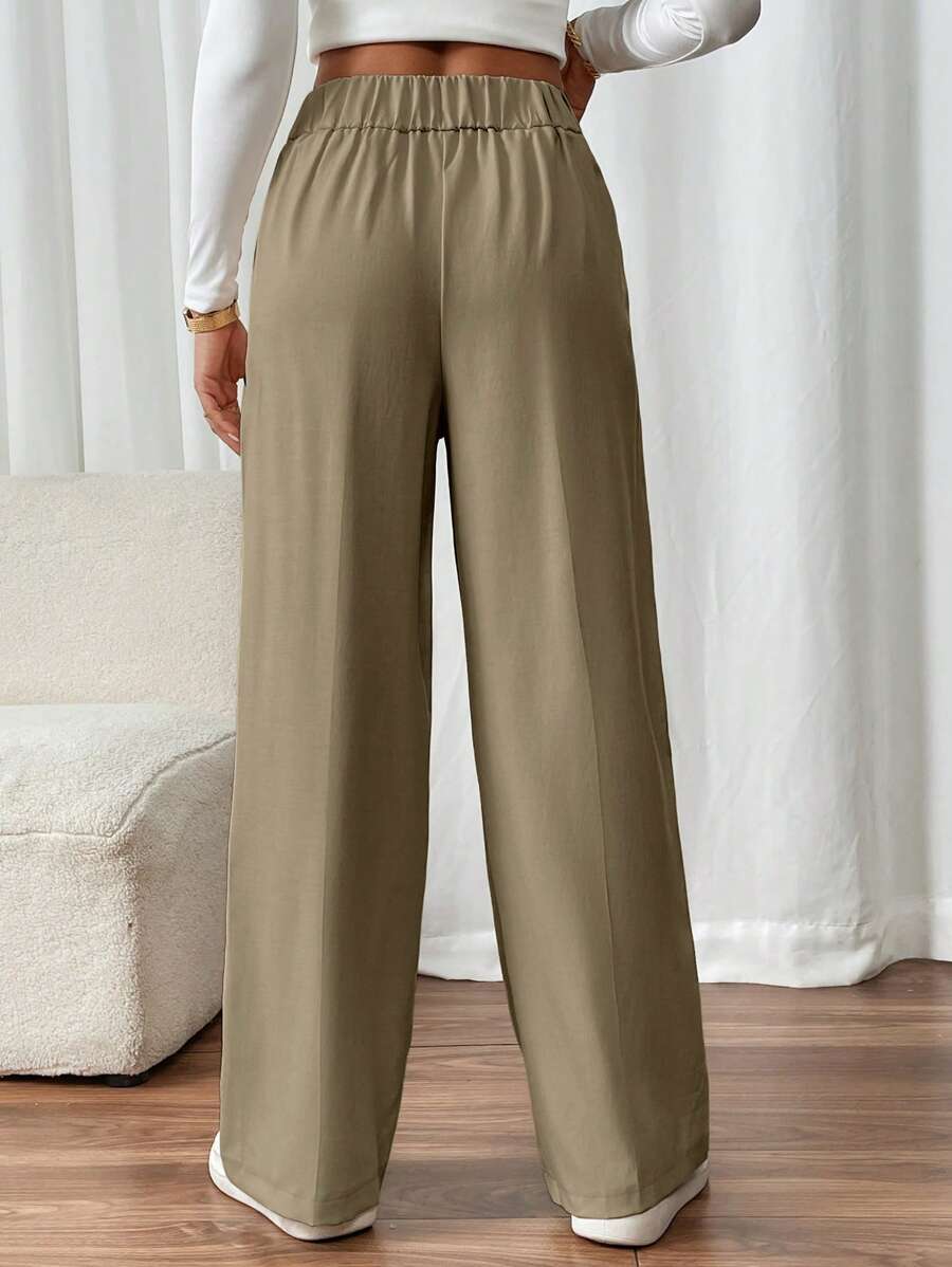 Classic Fit Straight Leg Pants