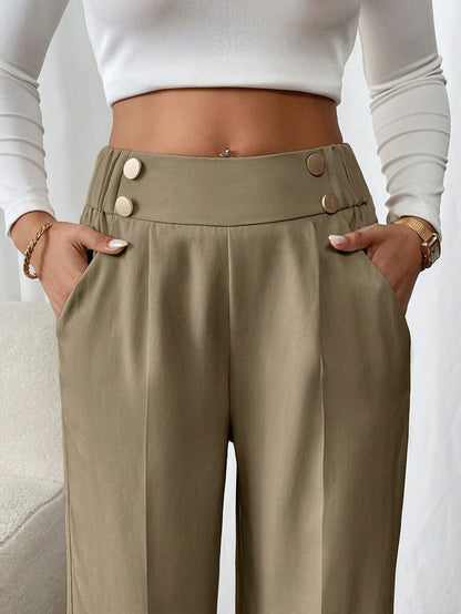Classic Fit Straight Leg Pants