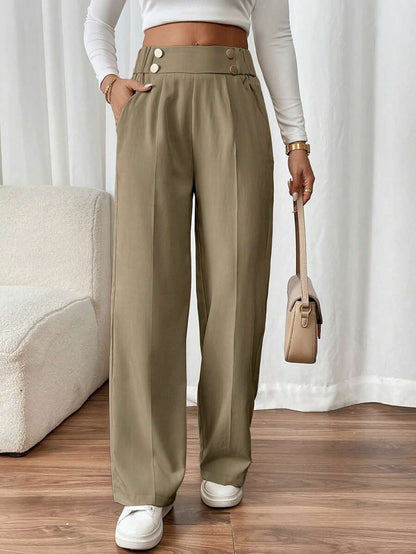 Classic Fit Straight Leg Pants