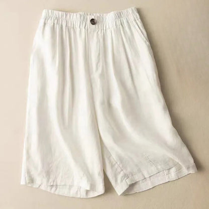 Comfortable Loose Fit Pleated Shorts for Women