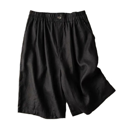 Comfortable Loose Fit Pleated Shorts for Women