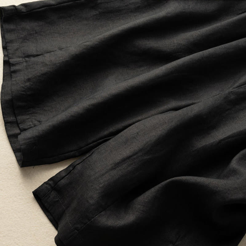 Comfortable Loose Fit Pleated Shorts for Women