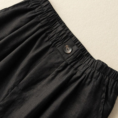Comfortable Loose Fit Pleated Shorts for Women
