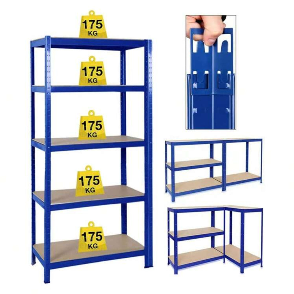 Heavy Duty 5 Shelf Metal Storage Rack