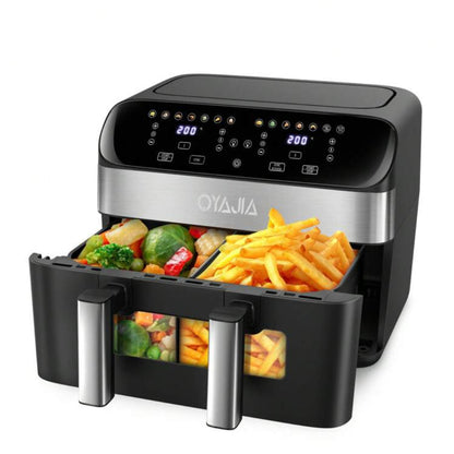 Large Capacity 2 Basket Digital Air Fryer Oven
