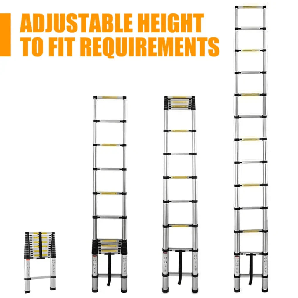 Compact Folding Step Ladder with Variable Height