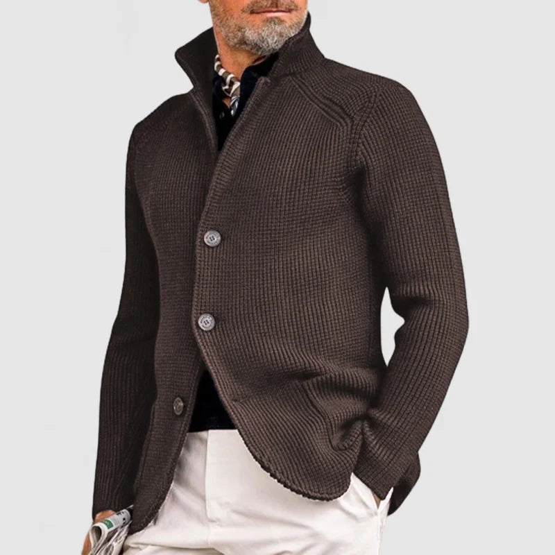 Slim Fit Open Front Cardigan Sweater