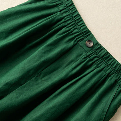 Comfortable Loose Fit Pleated Shorts for Women