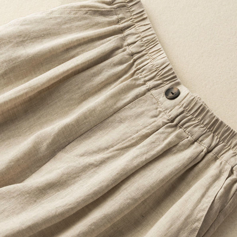 Comfortable Loose Fit Pleated Shorts for Women