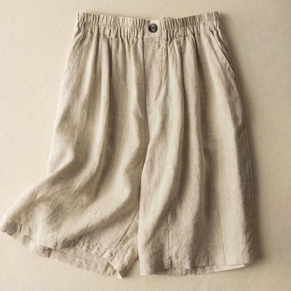 Comfortable Loose Fit Pleated Shorts for Women
