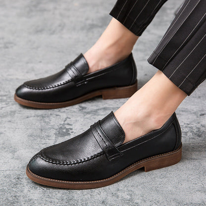 Classic Slip-On Leather Loafers for Men