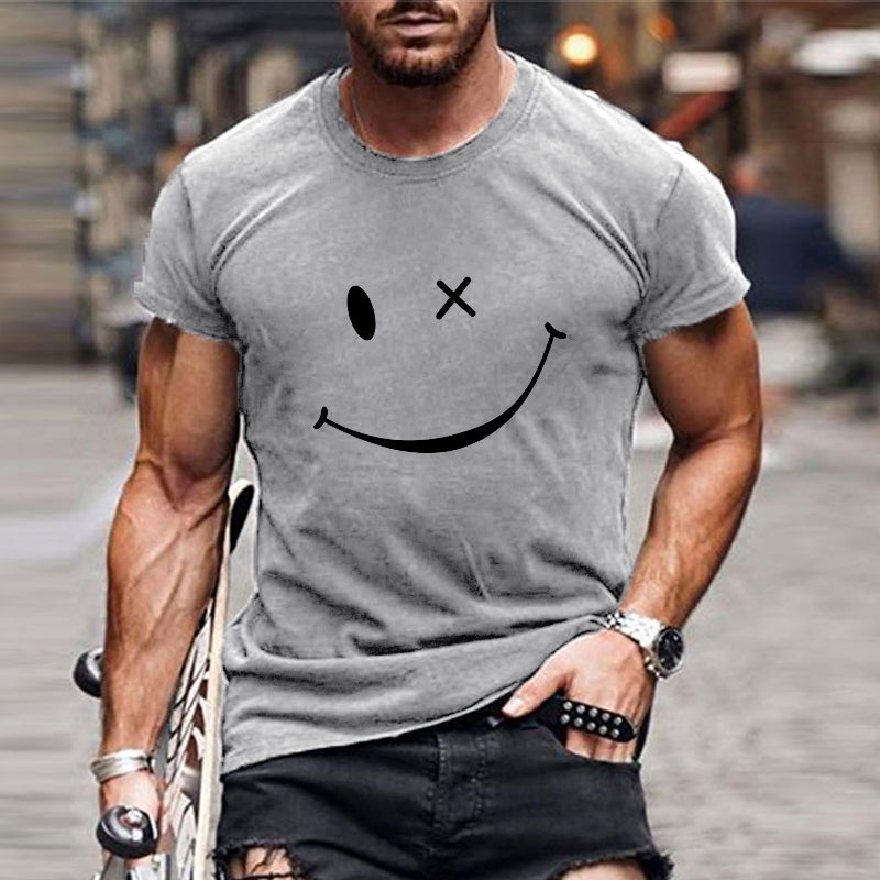 Fun Graphic Men's Casual Tee Shirt