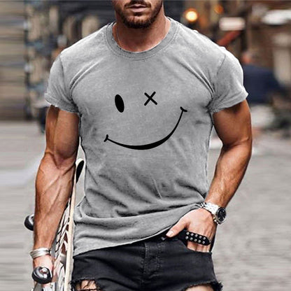 Fun Graphic Men's Casual Tee Shirt