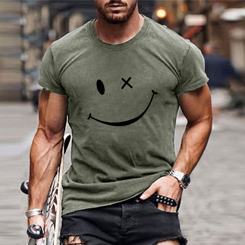 Fun Graphic Men's Casual Tee Shirt