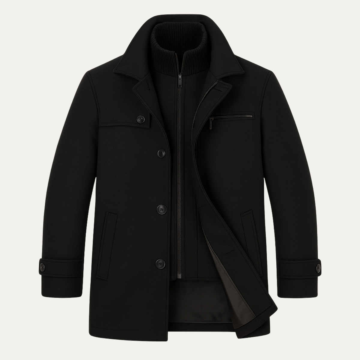 Warm Waterproof Insulated Men's Winter Parka Coat - Nocini