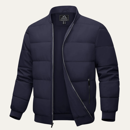 Slim Fit Men's Water Resistant Puffer Jacket