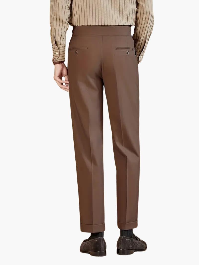 Warm Mens Formal Suit Pants