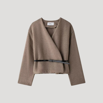 Comfy Oversized Wrap Coat for Women - Nocini