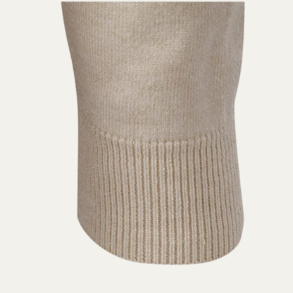 Comfortable Men's Cotton Relaxed Fit Polo Sweater