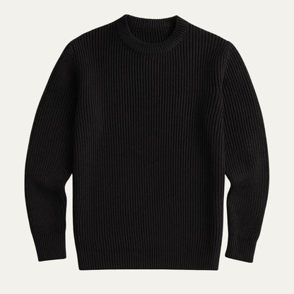 Soft Merino Wool Crew Neck Sweater