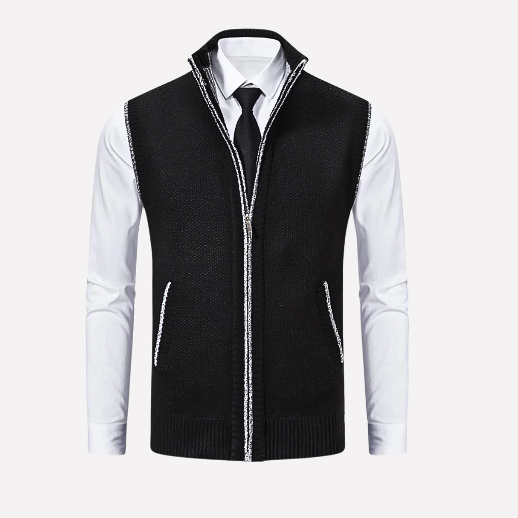 Men's Zipper Front Vest