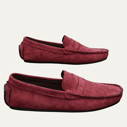 Luxury Suede Men's Slip On Loafers Shoes