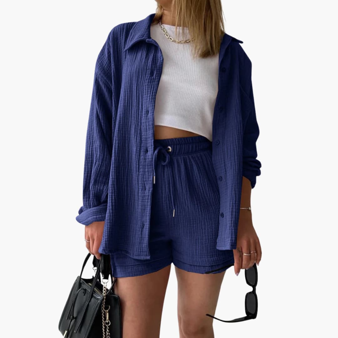 Stylish Women's 2 Piece Outfit Set