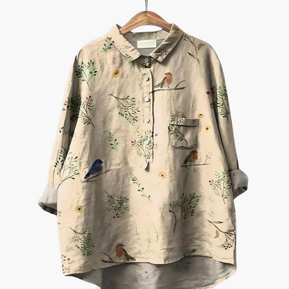 Women's Lightweight Floral Printed Summer Top